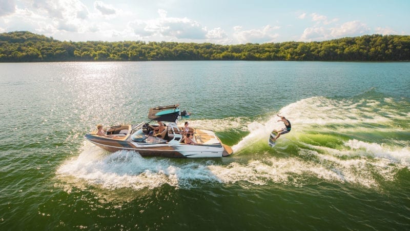 The luxurious American wakeboard and wakesurf boats of the Supra brand are characterized by their outstanding quality and performance. Come by our stand and discover them for yourself.