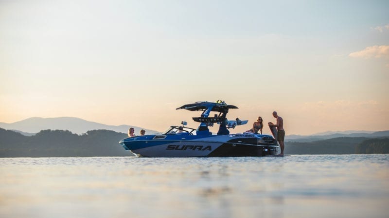 The luxurious American wakeboard and wakesurf boats of the Supra brand are characterized by their outstanding quality and performance. Come by our stand and discover them for yourself.