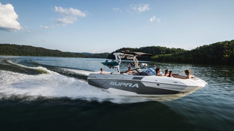 The luxurious American wakeboard and wakesurf boats of the Supra brand are characterized by their outstanding quality and performance. Come by our stand and discover them for yourself.