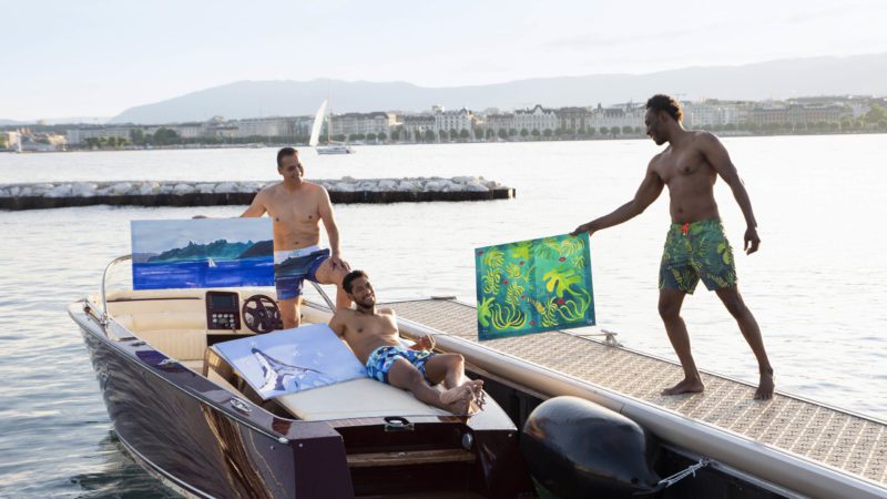 More than Luxury Swimwear, experience a unique immersion into the Artist’s universe with Swimwear created from works of art for her and for him. Digitally numbered and certified. Made in Switzerland. Uniquene, innovative, sustainable.